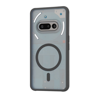 Husa MagSafe pentru Nothing Phone (3a), Techsuit, HaloFrost, Fumurie
