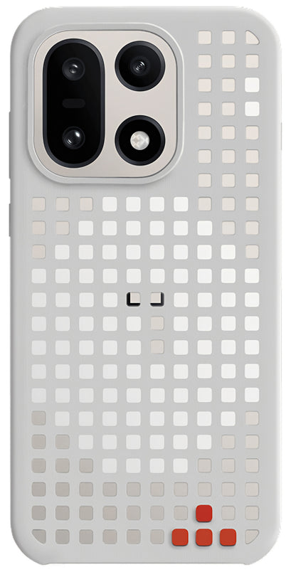 Husa pentru OnePlus 15, Hole Pattern Magnetic, Gri 5431102022