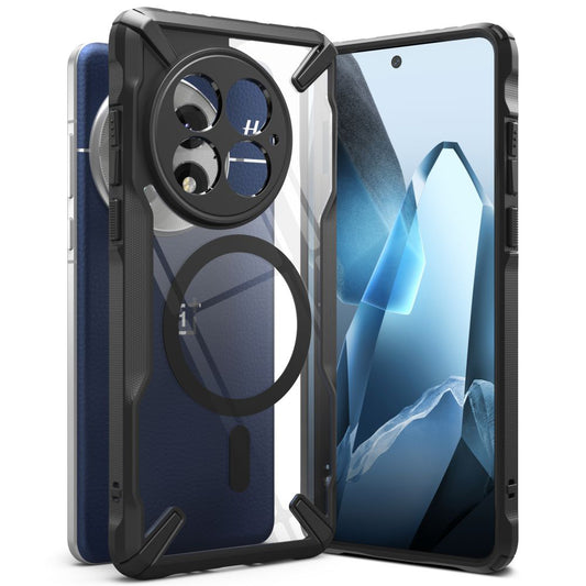 Husa MagSafe pentru OnePlus 13, Ringke, Fusion X, Neagra