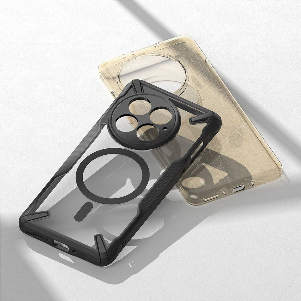 Husa MagSafe pentru OnePlus 13, Ringke, Fusion X, Neagra