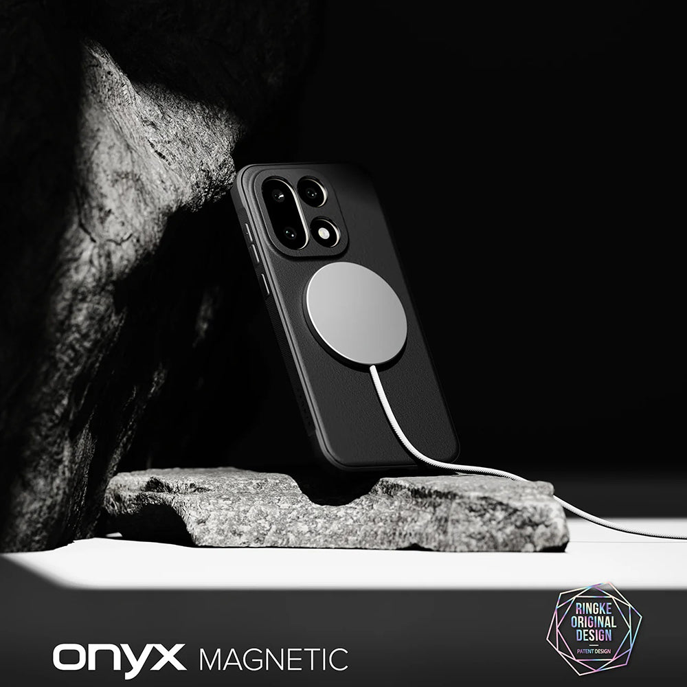 Husa MagSafe pentru OnePlus 15, Ringke, Onyx, Neagra