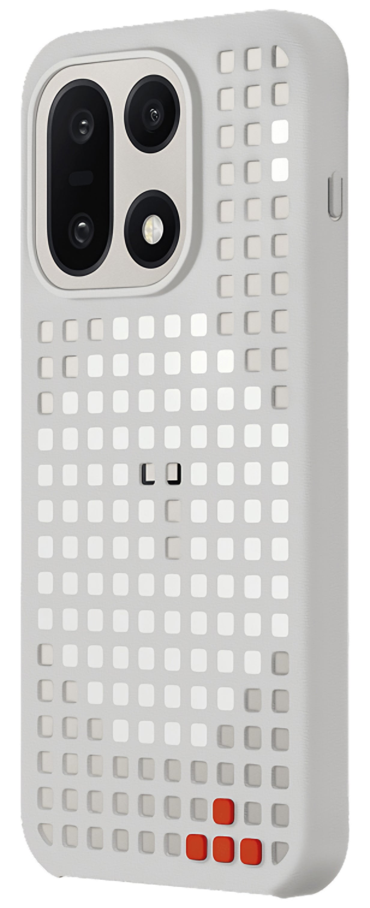 Husa pentru OnePlus 15, Hole Pattern Magnetic, Gri 5431102022