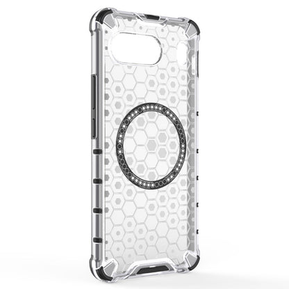 Husa MagSafe pentru OnePlus Nord 4, Techsuit, HoneyComb Shield, Alba
