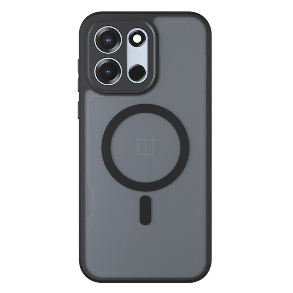 Husa MagSafe pentru OnePlus Nord 6, Techsuit, PureFrost, Neagra Satinata