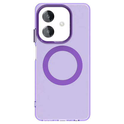 Husa MagSafe pentru Oppo A3 4G / A3 5G, Techsuit, CandyCase, Mov