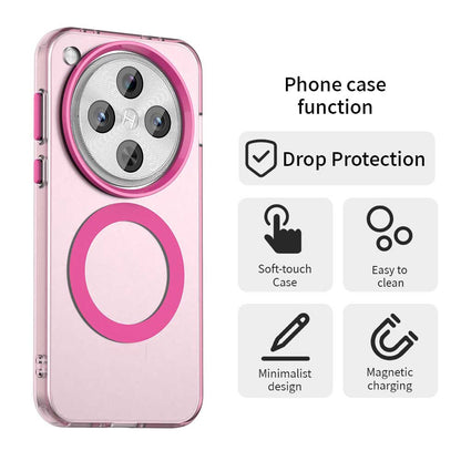 Husa MagSafe pentru Oppo Find X8 Pro, Techsuit, CandyCase, Roz