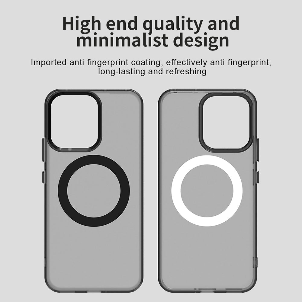 Husa MagSafe pentru Oppo Reno14, Techsuit, CandyCase, Neagra