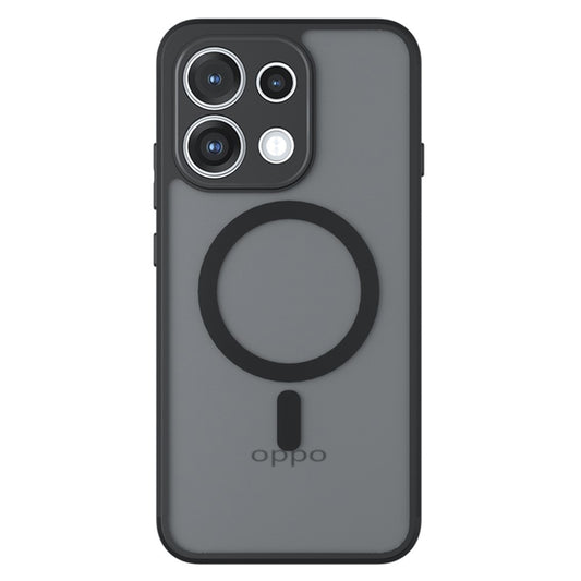 Husa MagSafe pentru Oppo Reno16 F / Reno16 FS, Techsuit, PureFrost, Neagra Satinata