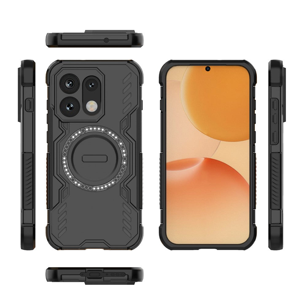 Husa MagSafe pentru Oppo Reno16 / Reno16 Pro, Techsuit, ArmorMag, Albastra