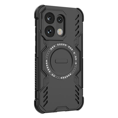 Husa MagSafe pentru Oppo Reno16 / Reno16 Pro, Techsuit, ArmorMag, Neagra