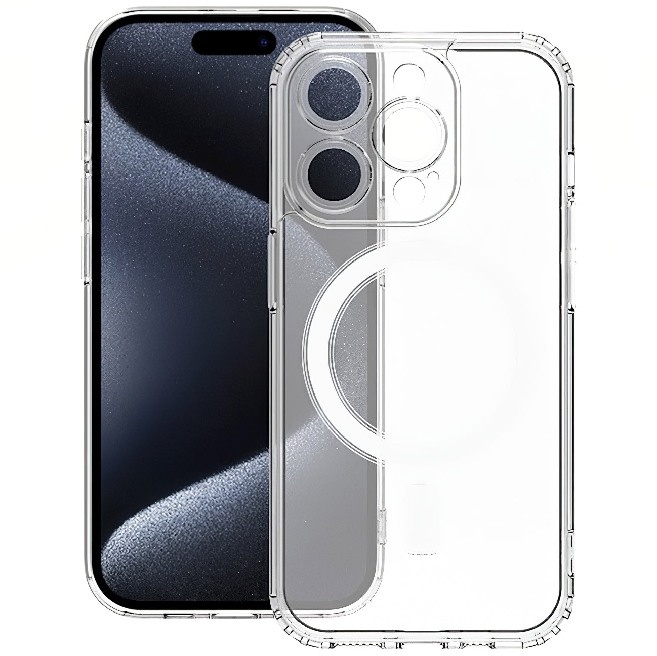 Husa MagSafe pentru Samsung Galaxy S24 Ultra S928, Vmax, Transparenta