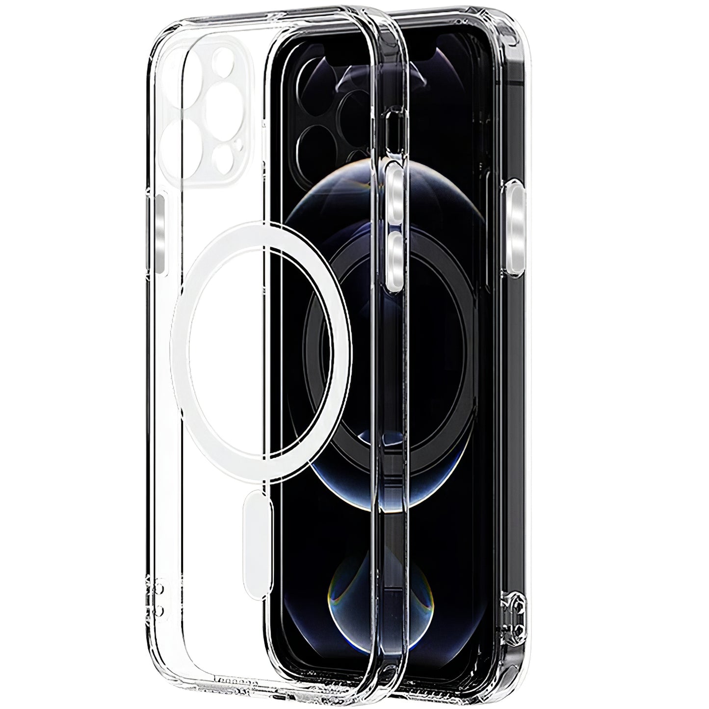 Husa MagSafe pentru Samsung Galaxy S24 Ultra S928, OEM, Transparenta