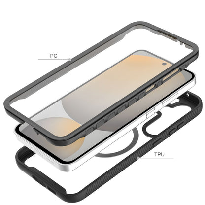 Husa MagSafe pentru Samsung Galaxy S24 FE S721, Tech-Protect, Defense360, Neagra