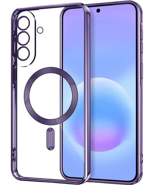 Husa MagSafe pentru Samsung Galaxy A37 5G, Tech-Protect, Magflex, Violet
