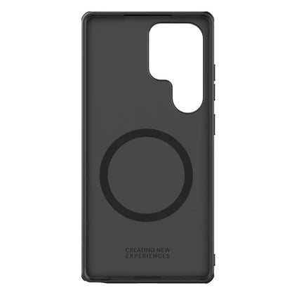 Husa MagSafe pentru Samsung Galaxy S25 Ultra S938, Nillkin, Super Frosted Shield Pro, Neagra
