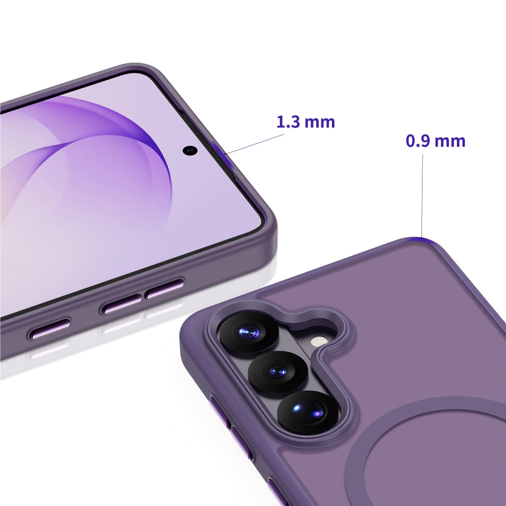 Husa MagSafe pentru Samsung Galaxy S26 S942, Tech-Protect, Magmat, Mov Mata