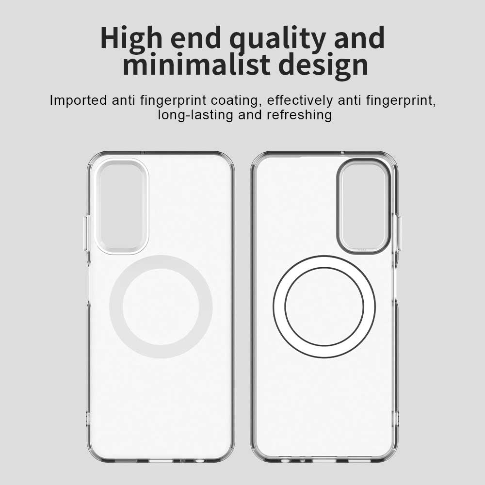 Husa MagSafe pentru Samsung Galaxy A05s A057, Techsuit, CandyCase, Alba