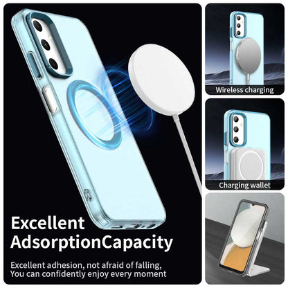 Husa MagSafe pentru Samsung Galaxy A05s A057, Techsuit, CandyCase, Albastra