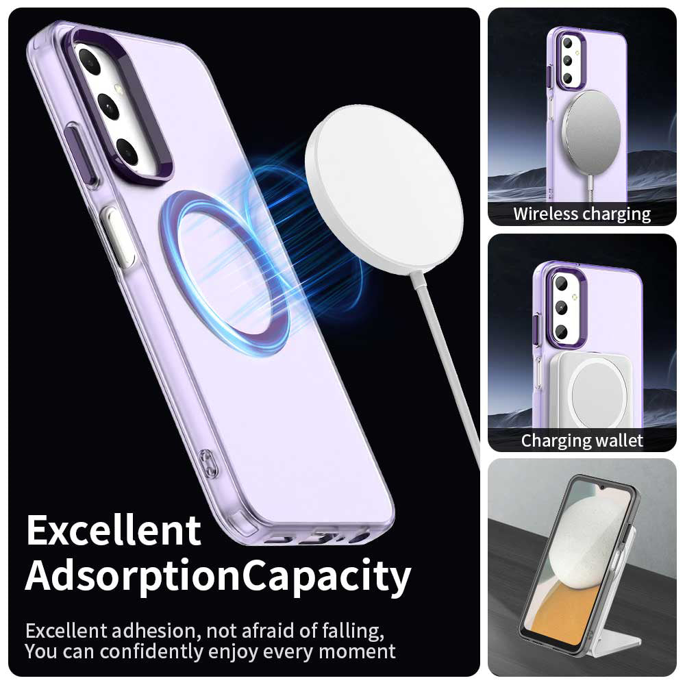 Husa MagSafe pentru Samsung Galaxy A05s A057, Techsuit, CandyCase, Mov