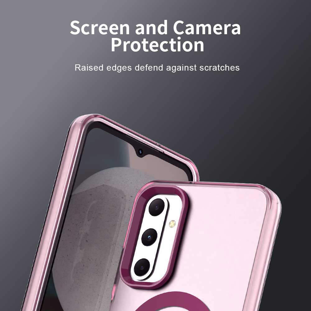 Husa MagSafe pentru Samsung Galaxy A05s A057, Techsuit, CandyCase, Roz