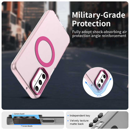 Husa MagSafe pentru Samsung Galaxy A05s A057, Techsuit, CandyCase, Roz