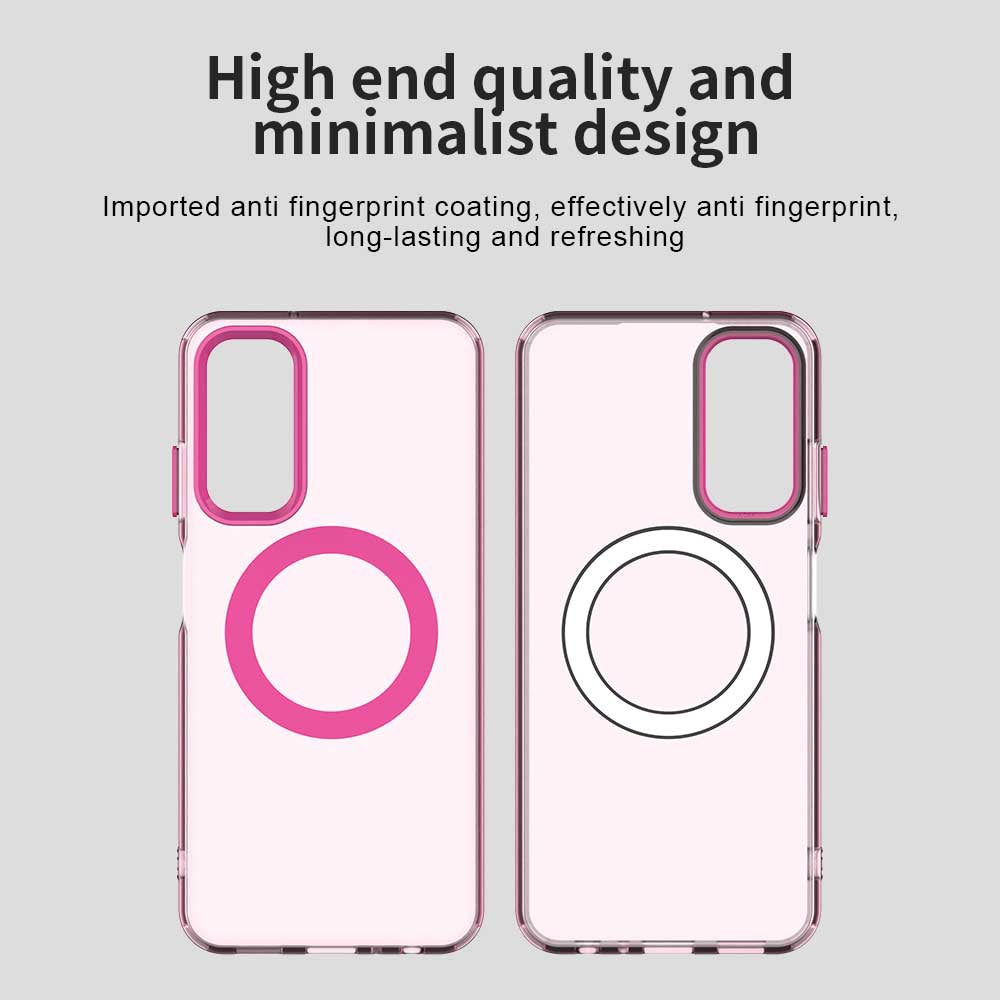 Husa MagSafe pentru Samsung Galaxy A05s A057, Techsuit, CandyCase, Roz