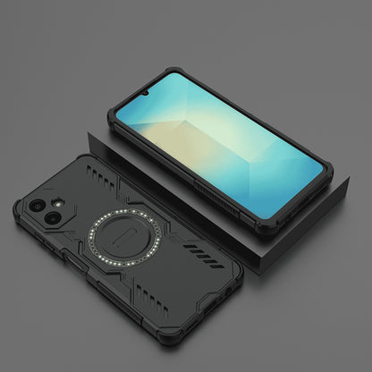 Husa MagSafe pentru Samsung Galaxy A06 A065, Techsuit, ArmorMag, Neagra