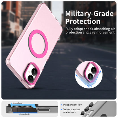 Husa MagSafe pentru Samsung Galaxy A06 A065, Techsuit, CandyCase, Roz