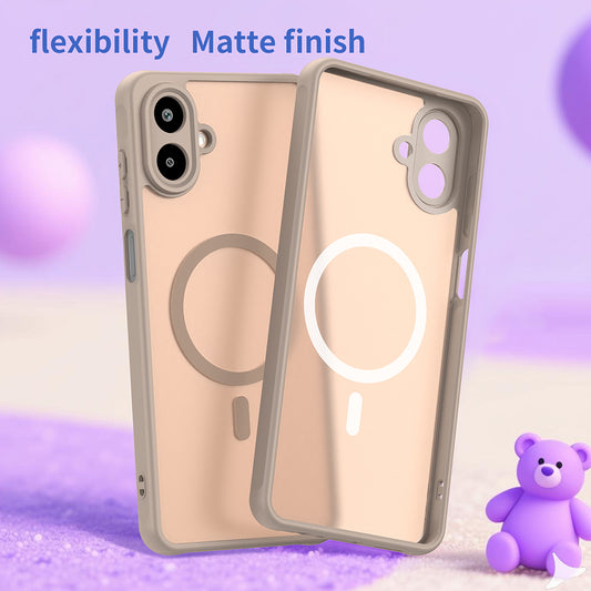 Husa MagSafe pentru Samsung Galaxy A07 4G A075, Techsuit, HaloFrost II, Aurie