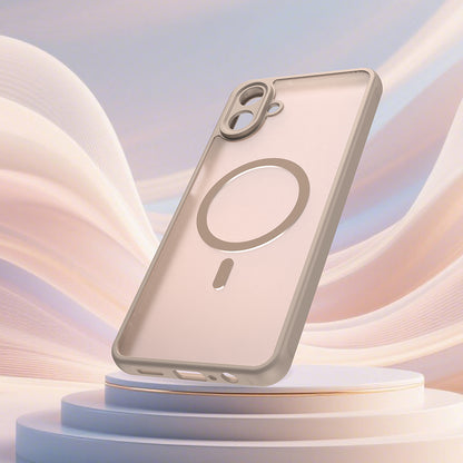 Husa MagSafe pentru Samsung Galaxy A07 4G A075, Techsuit, HaloFrost II, Aurie