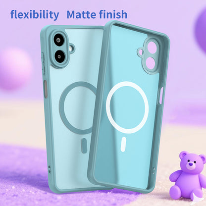 Husa MagSafe pentru Samsung Galaxy A07 4G A075, Techsuit, HaloFrost II, Verde Deschis