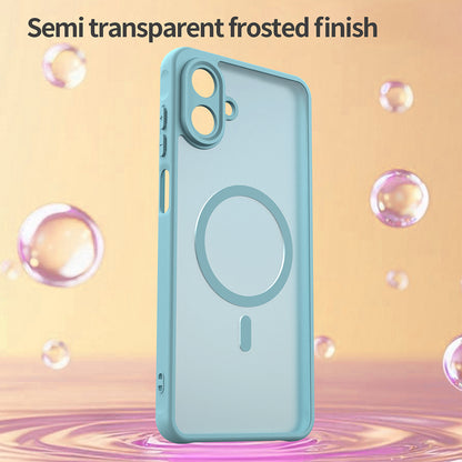 Husa MagSafe pentru Samsung Galaxy A07 4G A075, Techsuit, HaloFrost II, Verde Deschis