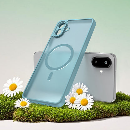 Husa MagSafe pentru Samsung Galaxy A07 4G A075, Techsuit, HaloFrost II, Verde Deschis