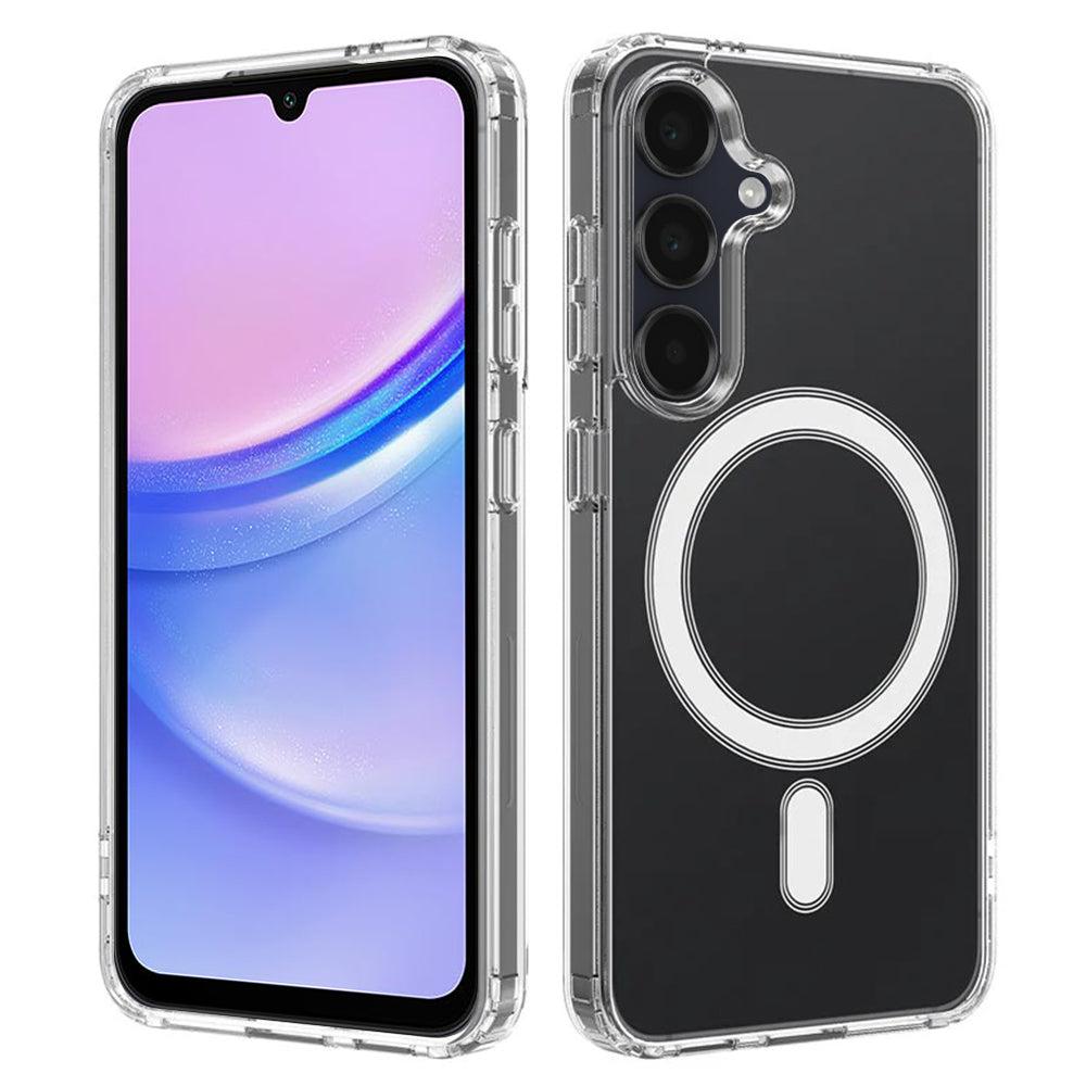 Husa MagSafe pentru Samsung Galaxy A15 A155, Techsuit, Pro, Transparenta
