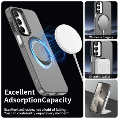 Husa MagSafe pentru Samsung Galaxy A16 5G A166 / A16 4G A165, Techsuit, CandyCase, Neagra