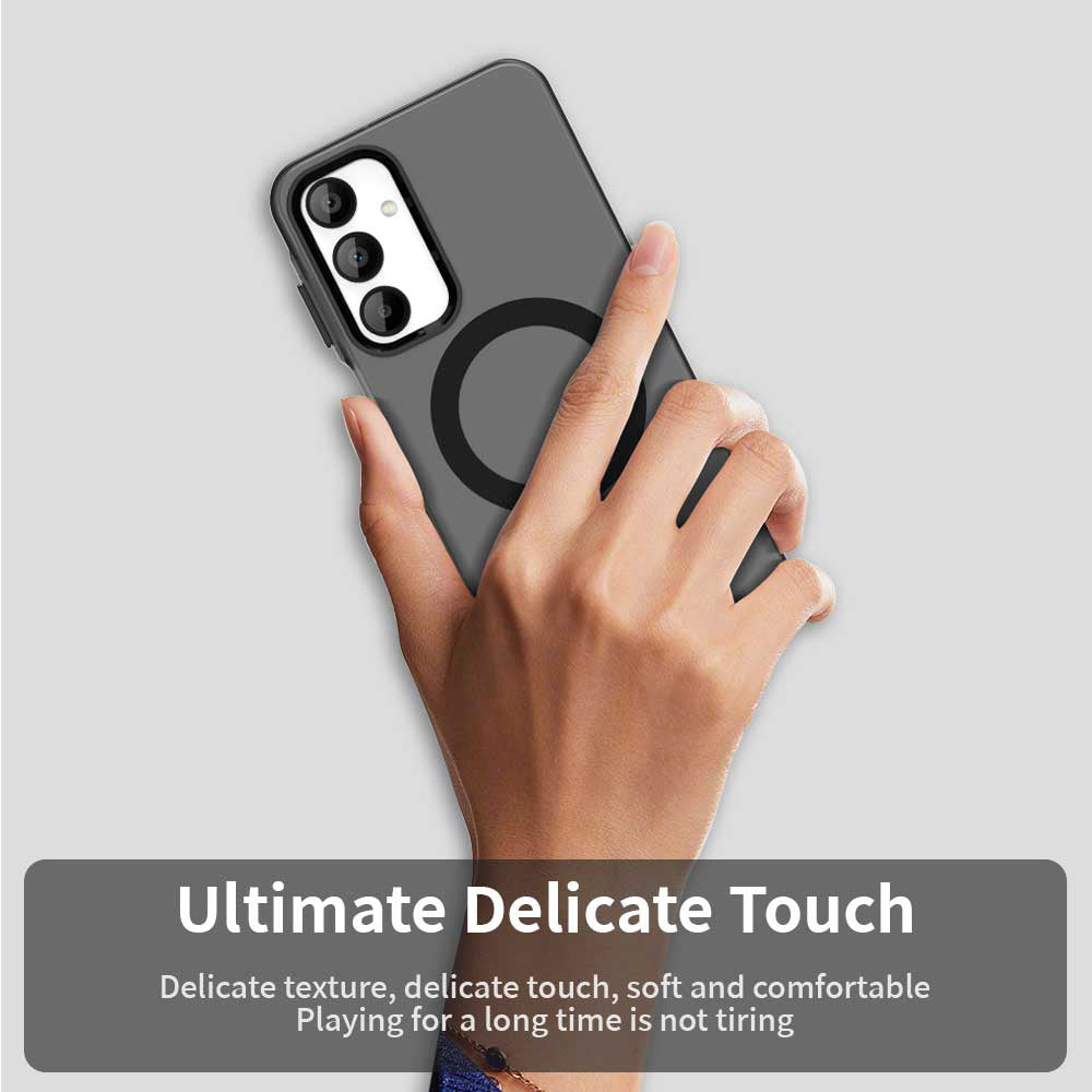Husa MagSafe pentru Samsung Galaxy A16 5G A166 / A16 4G A165, Techsuit, CandyCase, Neagra