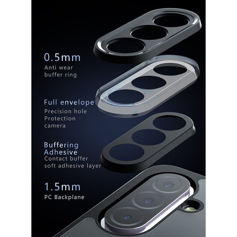 Husa MagSafe pentru Samsung Galaxy A16 5G A166 / A16 4G A165, Techsuit, PureFrost, Neagra Satinata