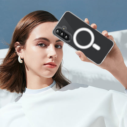 Husa MagSafe pentru Samsung Galaxy A17 4G / A17 5G, Techsuit, Pro, Transparenta