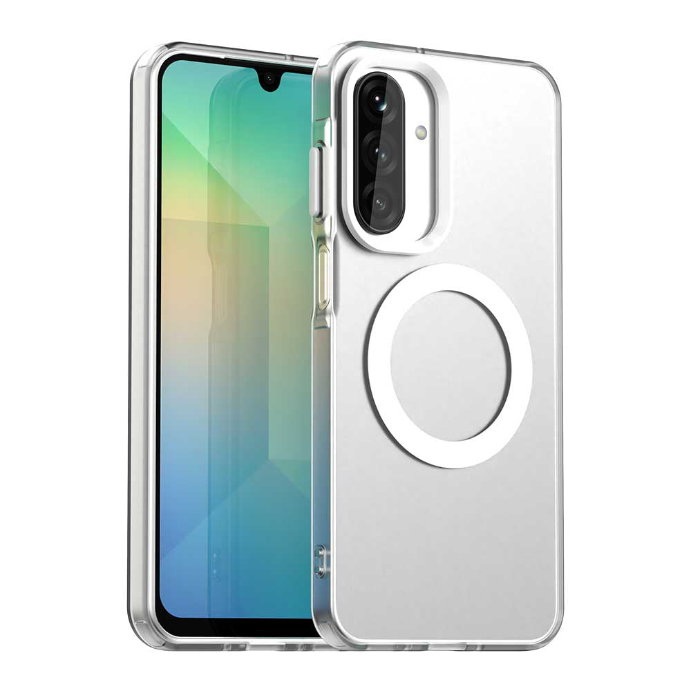 Husa MagSafe pentru Samsung Galaxy A17 5G, Techsuit, CandyCase, Alba