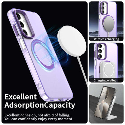 Husa MagSafe pentru Samsung Galaxy A25 A256, Techsuit, CandyCase, Mov