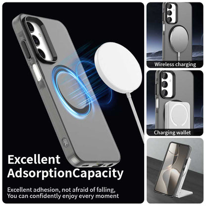 Husa MagSafe pentru Samsung Galaxy A25 A256, Techsuit, CandyCase, Neagra