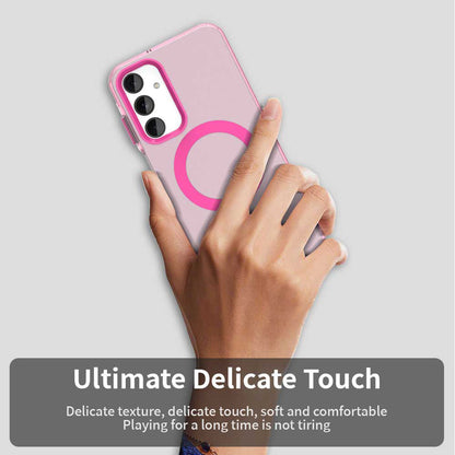 Husa MagSafe pentru Samsung Galaxy A25 A256, Techsuit, CandyCase, Roz