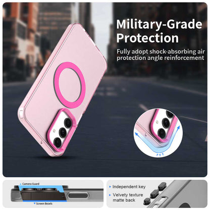 Husa MagSafe pentru Samsung Galaxy A25 A256, Techsuit, CandyCase, Roz
