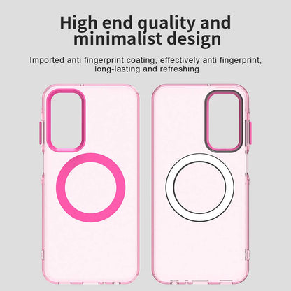 Husa MagSafe pentru Samsung Galaxy A25 A256, Techsuit, CandyCase, Roz