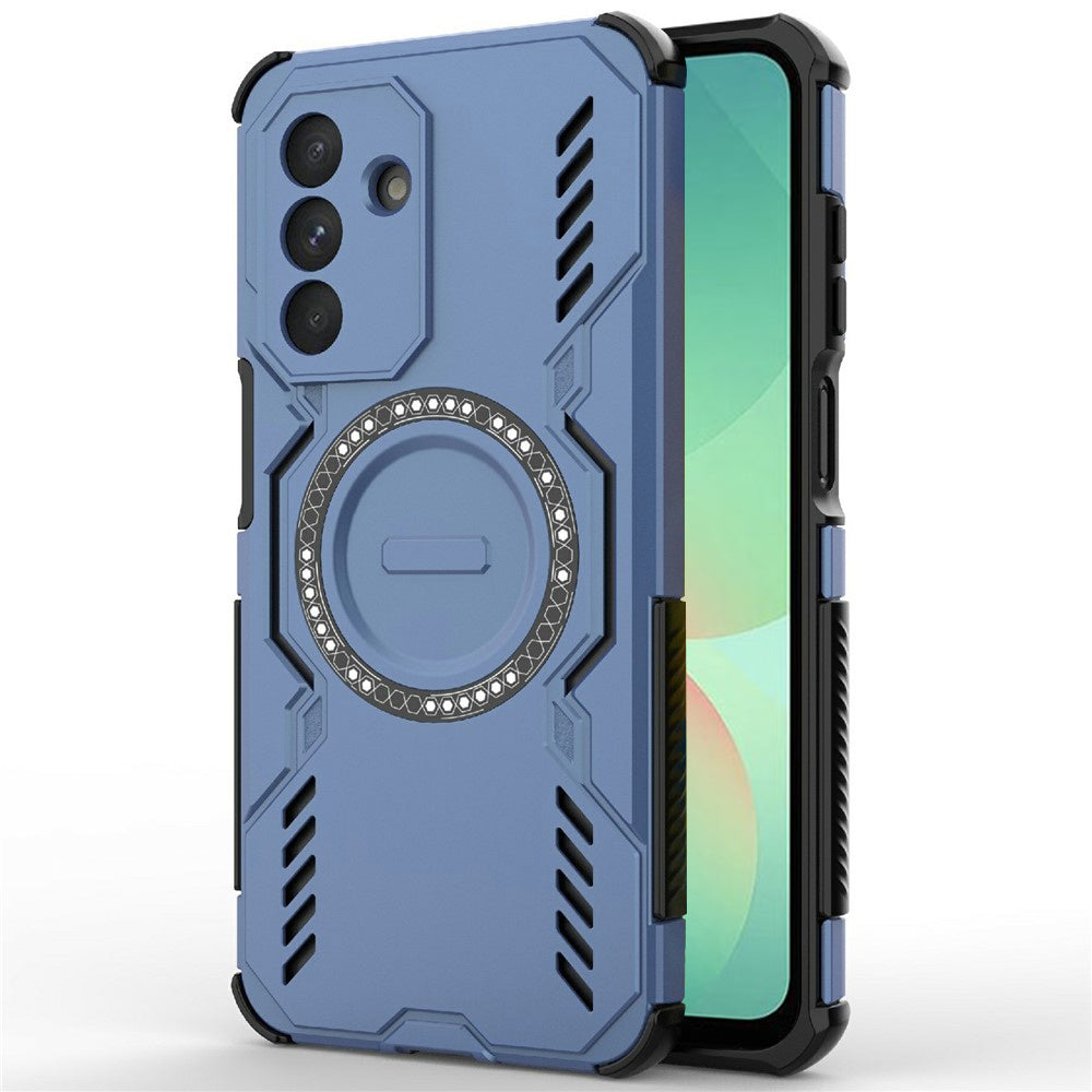 Husa MagSafe pentru Samsung Galaxy A26 A266, Techsuit, ArmorMag, Albastra