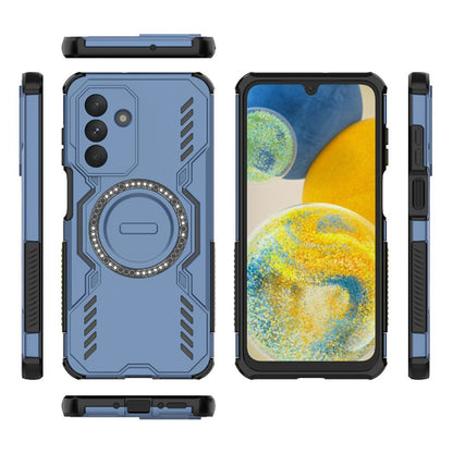 Husa MagSafe pentru Samsung Galaxy A26 A266, Techsuit, ArmorMag, Albastra