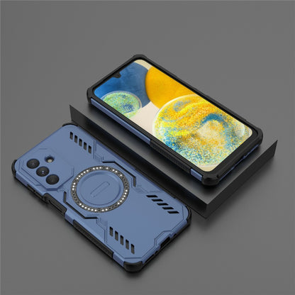 Husa MagSafe pentru Samsung Galaxy A26 A266, Techsuit, ArmorMag, Albastra