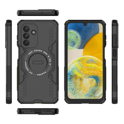 Husa MagSafe pentru Samsung Galaxy A26 A266, Techsuit, ArmorMag, Neagra