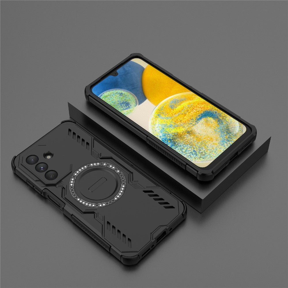 Husa MagSafe pentru Samsung Galaxy A26 A266, Techsuit, ArmorMag, Neagra