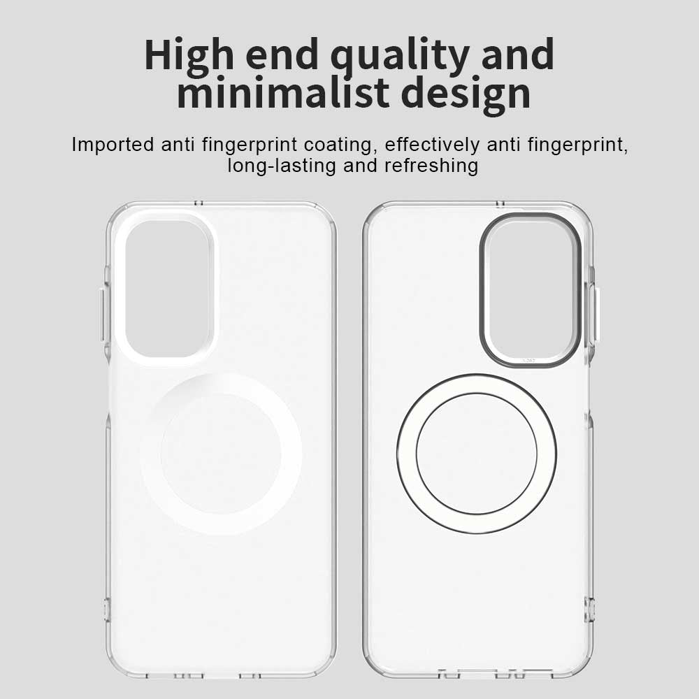 Husa MagSafe pentru Samsung Galaxy A26 A266, Techsuit, CandyCase, Alba